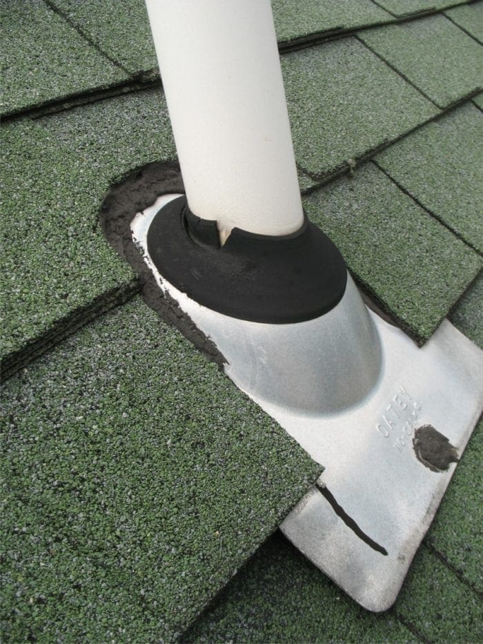 Rubber Flange Roof Vent Flashing