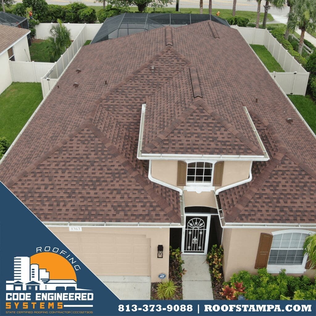 Hickory Shingles GAF Timberline HDZ - Roofing Company Tampa